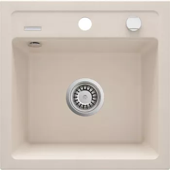 DEANTE ZQZ 5103 lavello in granito 1 vasca nero con gocciolatoio integrato