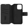 Decoded Custodia portafoglio in pelle con scomparto carte rimovibile per iPhone 16 Pro Max, compatibile MagSafe, nero