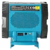 DEDRA DED7004 Altoparlante Bluetooth portatile 20W blu IPX5 TWS FM USB-C