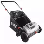 Dedra raccoglitore manuale per foglie ed erba, 530 mm, 27 L, nero/arancione