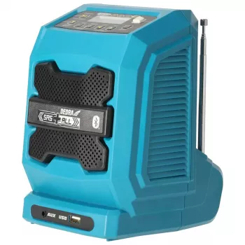 DEDRA Radio batteria Bluetooth 18V USB SAS