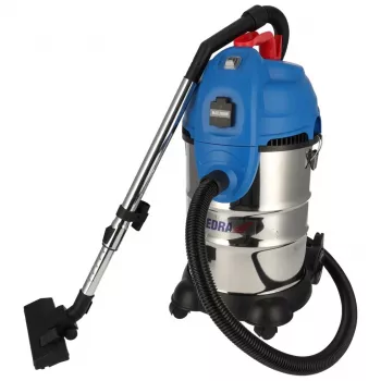 DEDRA aspiratore per liquidi e polveri 1600W 30L filtro in cotone