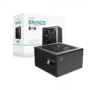 Deepcool PF650X Alimentatore 650W 80 PLUS Bronze, Nero