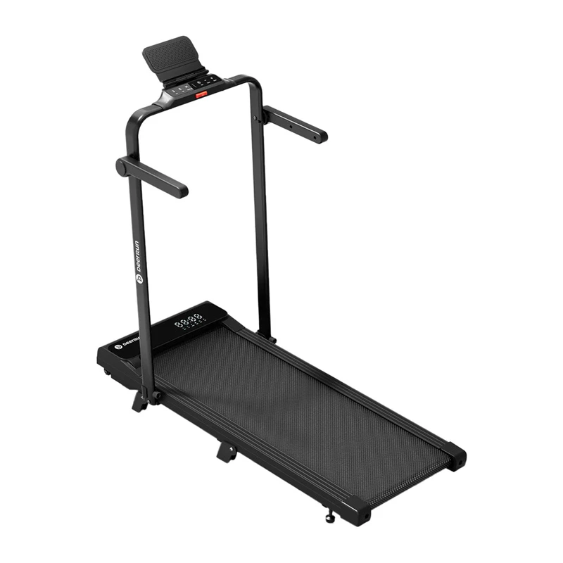 Tapis roulant elettrico pieghevole DeerRun A6 Plus CT06-C, 12 km/h, inclinazione 5%, carico massimo 136 kg, display LED