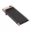 DeerRun Q2 Urban tapis roulant elettrico, inclinazione 7%, carico massimo 136 kg, display LED, app Bluetooth, rosa