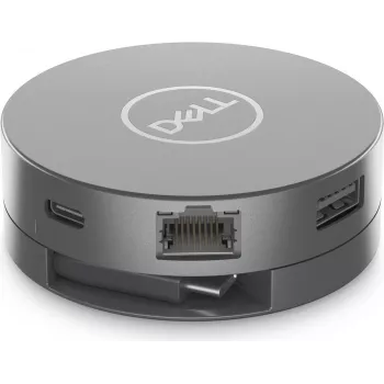 Dell adattatore multiporta USB-C 6-in-1 DA305Z - HDMI, DisplayPort, VGA, USB-A, USB-C PD, Gigabit Ethernet