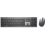 Dell KM7321W Premium Combinazione tastiera e mouse wireless - RF 2,4 GHz e Bluetooth 5.0, Full-Size, Titan Gray 02HHJ