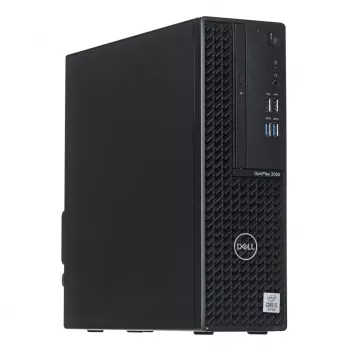 DELL OptiPlex 3080 SFF Desktop Intel Core i3-10100 8GB RAM 256GB SSD Windows 11 Pro Usato
