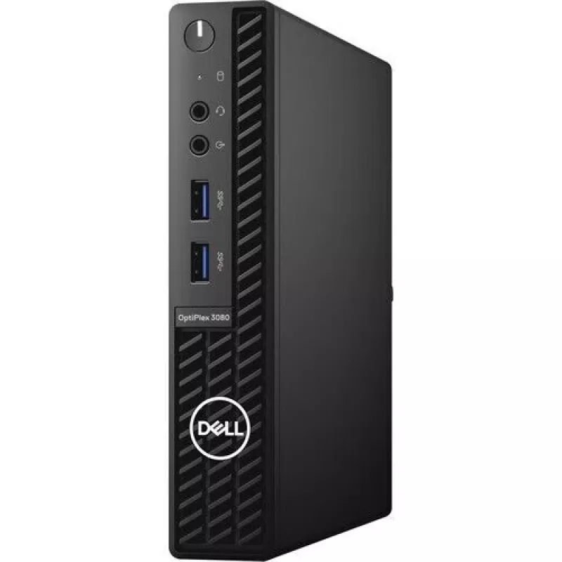 Dell OptiPlex 3080 Small Form Factor PC desktop - Intel Celeron G5905, 8GB RAM DDR4, 256GB SSD NVMe, Windows 10 Pro