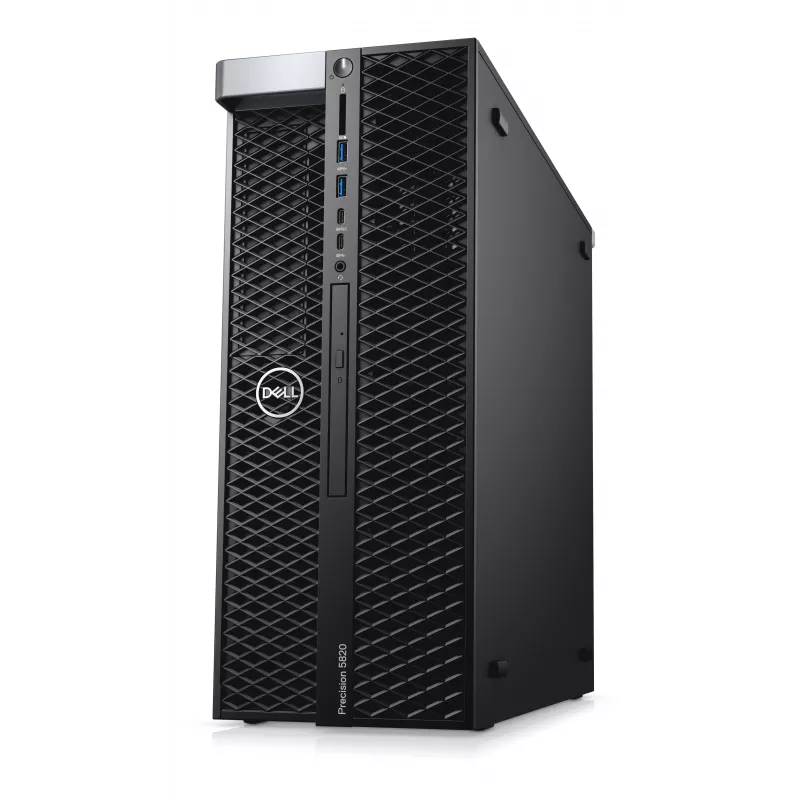 Dell Precision 5820 Tower Workstation – Intel Xeon W-2123, 32GB DDR4 ECC, 512GB NVMe SSD, NVIDIA Quadro P2000, Windows 10 Pro