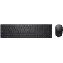 Dell Pro Tastiera e mouse wireless combo KM5221W-US (nero)