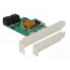 DeLOCK Scheda controller 4 porte SATA 6Gb/s PCIe 2.0 x1 con Marvell 88SE9215
