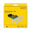 DeLOCK Scheda controller 4 porte SATA 6Gb/s PCIe 2.0 x1 con Marvell 88SE9215