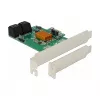 DeLOCK Scheda controller 4 porte SATA 6Gb/s PCIe 2.0 x1 con Marvell 88SE9215