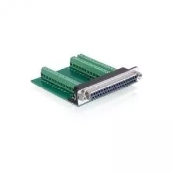 Delock adattatore D-Sub 37 pin connettore femmina su morsettiera 65319