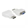 DELOCK adattatore DisplayPort 1.1 maschio a VGA femmina bianco