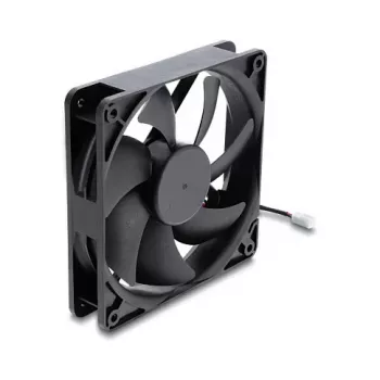 Delock ventola assiale 48 V DC 120 x 120 x 25 mm connettore 2 pin nero