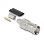 DELOCK connettore femmina BNC a crimpare per RG-59 con guaina termorestringente