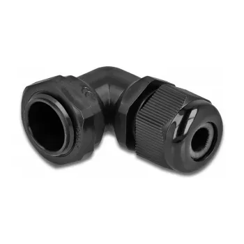 Delock Pressacavo 90° angolare PG13.5 nero
