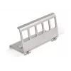 Delock supporto di montaggio per guida DIN per 5 moduli, grigio 88141