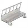 Delock supporto di montaggio per guida DIN per 5 moduli, grigio 88141
