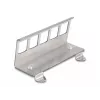 Delock supporto di montaggio per guida DIN per 5 moduli, grigio 88141