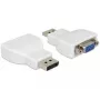 Delock Adattatore attivo DisplayPort 1.2 maschio a VGA femmina bianco 65568