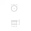 Delock tappo parapolvere per connettore SMA, 10 pezzi, trasparente 60163
