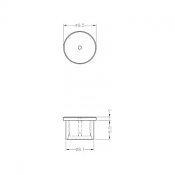 Delock tappo parapolvere per connettore SMA, 10 pezzi, trasparente 60163