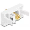 Delock Easy 45 Modulo morsetto a vite su boccola filettata rosso bianco (90901)