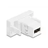 Delock Easy 45 Modulo EASY-USB 2.0 Type-A connettore femmina a EASY-USB Type-A connettore femmina bianco 90866