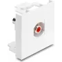 Delock Easy 45 modulo RCA femmina a RCA femmina rosso / bianco (91815)