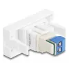 Delock Easy 45 Modulo morsettiera su bianco (90912)