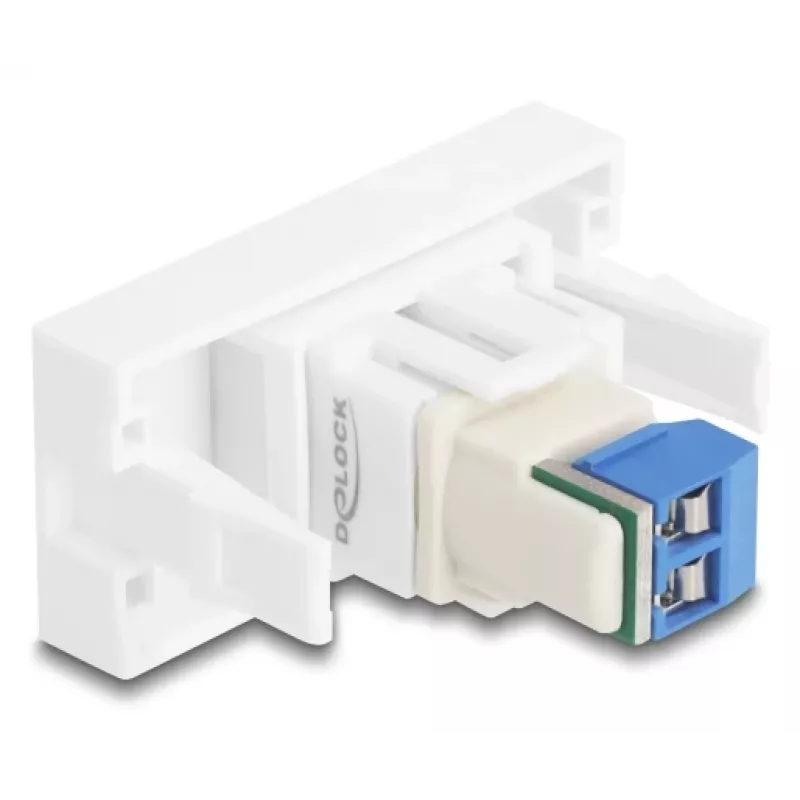Delock Easy 45 Modulo morsettiera su bianco (90912)