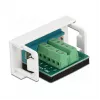 Delock Easy 45 modulo snap-in D-Sub 9 poli connettore maschio su morsettiera 10 poli, bianco RAL 9003 81351