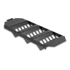 Delock supporto in fibra ottica per scatola a pavimento 18 porte per accoppiatori SC simplex / LC duplex nero (88163)