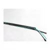 Delock Canalina portacavi flessibile, autoadesiva e avvitabile, 25 x 26 mm, lunghezza 50 cm, nero