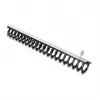 Delock Canalina portacavi flessibile, autoadesiva e avvitabile, 25 x 26 mm, lunghezza 50 cm, nero