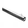 Delock Canalina portacavi flessibile autoadesiva avvitabile 34 x 35 mm - lunghezza 50 cm nero