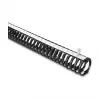 Delock canalina portacavi flessibile, adesiva e avvitabile, 45 x 46 mm, lunghezza 50 cm, nero