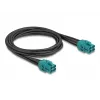 Delock cavo adattatore HDMI Micro HDMI maschio su 4x HDMI femmina 1 m nero 90340