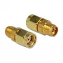 DELOCK HF RP-SMA connettore maschio filettatura speciale metrica > RP-SMA connettore femmina