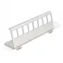 Delock supporto metallico Keystone 8 porte per guida DIN (90657)