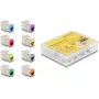 Delock modulo keystone RJ-45 femmina a LSA femmina STP CAT 6a, confezione da 8 (grigio, blu, giallo, rosso, verde, arancione, viola, giallo neon) 87896