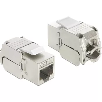 Delock modulo Keystone RJ45 connettore femmina su LSA Cat.6A STP