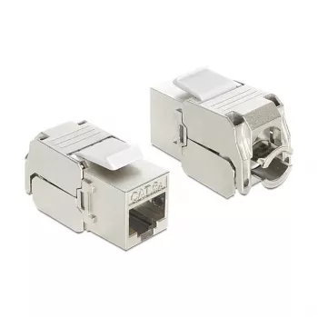Delock modulo Keystone RJ45 connettore femmina su LSA Cat.6A STP