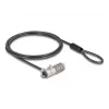 DELOCK Navilock lucchetto per laptop con combinazione numerica per slot HP Nano - cavo in acciaio al carbonio (20967)