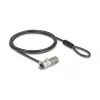 DELOCK Navilock lucchetto per laptop con combinazione numerica per slot HP Nano - cavo in acciaio al carbonio (20967)