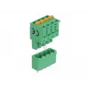 Delock set morsettiere per PCB 4 poli passo 5,08 mm verticale (66501)