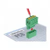 Delock set morsettiere per PCB 4 poli passo 5,08 mm verticale (66501)